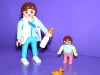 BEBE Y PEDIATRA PLAYMOBIL