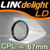 67mm Circular Polarizing CPL C-PL PL-CIR Filter F2E 