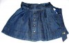 NWT RALPH LAUREN GIRLS STRETCH DENIM SKIRT SIZE 5 T 