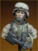 1/10 Bust Resin Model USMC  Fallujah Iraq 2004 