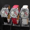 Hot Sale! 3pcs Hello Kitty Ladies Girls Wrist Watch KLH 