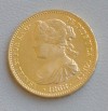 10 ESCUDOS MONEDA ORO ISABEL 2DA GOLD COIN ISABEL II 