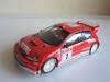PEUGEOT 206 WRC SCALEXTRIC SPARCO TOTEL TRACCION 4 RUED 