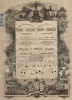 Ferrocarilles Directos Madrid y Zaragoza Barcelona,1886 