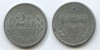Belgien 2 Francs 1944 Eisen Allierte Besatzung #276 
