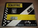 SCALEXTRIC*ANTIGUA CAJA SCALEXTRIC GT 60*AÑOS 60! 