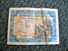Spain-1940 1 Peseta Cortes Rare Banknote 