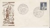 ESPAÑA,1951 SAN ANTONIO MARIA CLARET-SALLENT FDC/COVER 