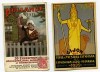2 CP  HOLLANDE ET ESPAGNE  D EXPOSITIONS 1913 ..1929 