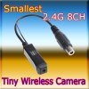 Smallest Mini Wireless 8CH 2.4Ghz Color Spy CCTV Camera 