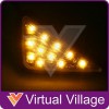 2 Intermitentes Ambar 11 LEDs para Honda-Suzuki-Yamaha 