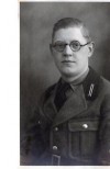 Original photo - RAD man with badge and armband 