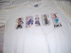 Rare White Spice Girls 1998 World Tour Tshirt - EUC 