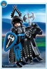 CABALLERO NEGRO PLAYMOBIL MEDIEVAL ++++++++++++ NUEVO +