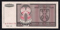 INTERESANTE BILLETE DE BOSNIA HERCEGOVINA SC 