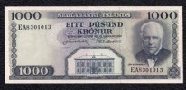 INTERESANTE BILLETE DE ISLANDS SC 