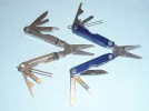 (2) Leatherman Micra Multi-Tool Blue & Silver NR 