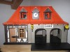 Playmobil Bahnhof antik Fachwerk 4300  top erhalten  