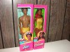 Sunsational Malibu Christie & black Ken Barbie, NRFB  