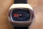 Retro 60s HELSA Digital Jump Hour-Original Swiss*N.O.S* 