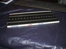 vintage 1950/s triang scalextric rubber and tin track 