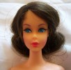 Vintage 1966 #5 Brown Hair Barbie w/Moveable Waist  