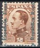 1931 Sello 2 Cts Alfonso XIII. Republica, nº 593hdh *. 
