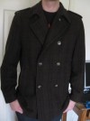 bnwot PETER WERTH tweed Melton jacket coat rrp£145 M  