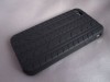 Funda de Silicona para Iphone 4 en color negra 