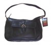 NWT Black Leather HOBO INTERNATiONAL SHOULDER BAG 