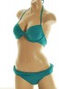 FAMOUS CATALOG Green Stretch Bikini Misses 34C 