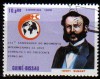 Guinea Bissau 1988 M-955 Sello Cruz Roja Nobel Dunant 