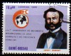 Guinea Bissau 1988 M-955 Sello Cruz Roja Nobel Dunant 