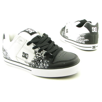 Shoes Skateboarding Shoes on Dc Shoe Co Usa Pure Xe White Skate Shoes Mens Size 8 5   Vendido En