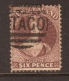 New Zealand FFQ Chalon NZ wmk p12.5 fu, SG 108, wmk inv 