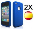 ¡¡ELIGE COLOR!! 2 X FUNDA SILICONA IPHONE 4 4G CALIDAD! 