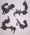 Orcs & Goblins RIVER TROLL CLUB ARMS x4 bits Warhammer 