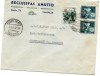 Spain, Tudela civil war censored cover to London 