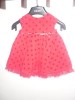 Babys red dress first size 