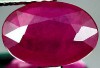 A PAIR OF 6x4mm OVAL-FACET NATURAL INDIAN RUBY £1 NR! 