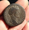 SESTERTIUS OF ANTONINVS PIVS X16 