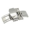 18MM STAINLESS STEEL BUTTERFLY DEPLOYMENT CLASP BUCKLE 