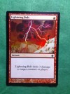 MTG Relampago X 4 ¡¡¡ FOIL ¡¡¡ 