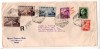 Spain 1948 Registered Cover to US, Good Mix 