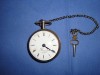 Alte Taschenuhr mit Schlüsselaufzug