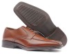 Mens PIPER Brown Leather Shoes Size 11 (45) 