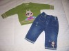 CONJUNTO PARA NIÑA Y 12 MESES...CALENTITOOOOOOOO 
