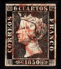 España-Ed 1 - ISABEL II-MATASELLADO (120€) SUPER LUJO