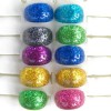 WHOLESALE OF 10 RESIN MULTICOLOR LUCITE RINGS M50 