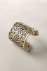 ANTHROPOLOGIE ORIELLE'S FILIGREE CUFF BRACELET BRASS NU 